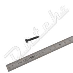 SCREW-CSK RH NO 8 X 1-0/0(BLK)