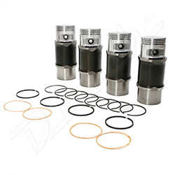PISTON+CHEMISE TR2-TR3-TR4 (89MM) LES 4