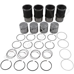 PISTON+CHEMISE TR2-TR3-TR4 (83mm) LES 4  (STD)