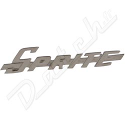 BADGE DE MALLE "SPRITE" CHROME
