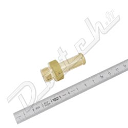 RACCORD DE DURITE DE CHAUFFAGE MGB (RADIATEUR)