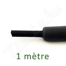 BLACK HEATSHRINK SLEEVING 3MM (1 METER)
