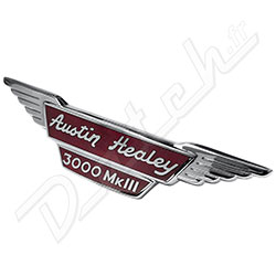 BADGE DE CAPOT "AUSTIN-HEALEY 3000 mk3"