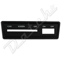 PLAQUE COMMANDE BLOC CHAUFFAGE (MINI)