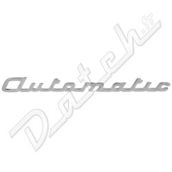 BADGE/SCRIPT DE MALLE JAGUAR "AUTOMATIC"