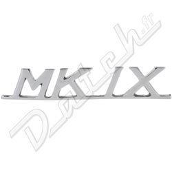 BADGE/SCRIPT DE MALLE JAGUAR "MK IX"