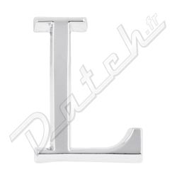 BADGE/SCRIPT DE MALLE JAGUAR "L"