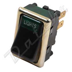 INTERRUPTEUR RECTANGULAIRE (PHARES) MGB/SPRIGET "LIGHTS"