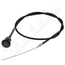 CABLE DE STARTER MGB 1974-1976 "LOCK"