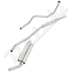 LIGNE D'ECHAPPEMENT GT6 mk1 (INOX)