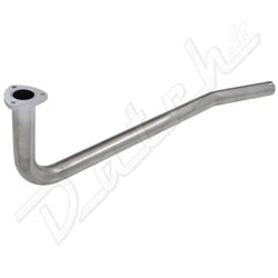 TUBE/DOWNPIPE D'ECHAPPEMENT TR5-TR6 (SIMPLE) INOX