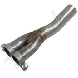 Y DE COLLECTEUR LCB (44mm) INOX (SANS LAMBDA)