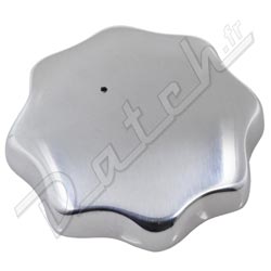 BOUCHON DE RESERVOIR D'ESSENCE JAGUAR MK2/TYPE-E (CHROME)