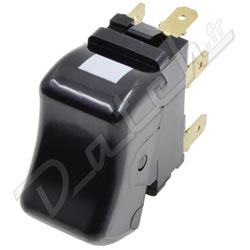 INTERRUPTEUR RECTANGULAIRE (WARNING) JAGUAR TYPE-E/XJ