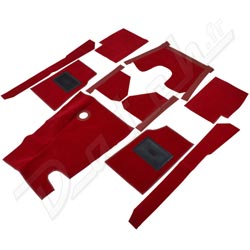 CARPET SET-RED (Equiv 248-760)