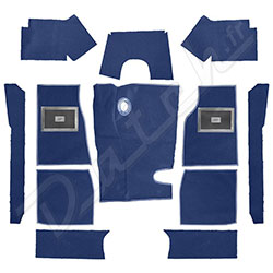 CARPET SET-BLUE S/CHANGE (Equiv 248-830)