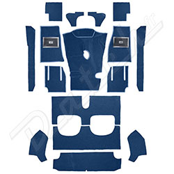 CARPET SET-BLUE (Equiv 248-890)