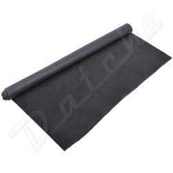 CARPET MATERIAL Black/mtre