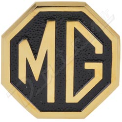 BADGE DE CALANDRE MGB SPRIGET "MG" 1975