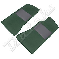 MGB 69-81 F/FOOTWELL CARPETS GREEN