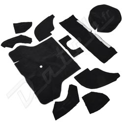 MIDGET 1275 BOOT CARPETKIT BLACK5705-00-2030