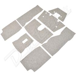 ISOLANT PHONIQUE TR4-TR5-TR6 (HABITACLE) KIT