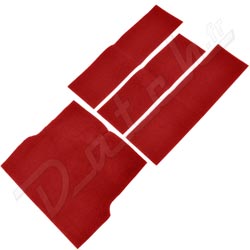 MGA RDST/C CARPET SET - BOOT RED