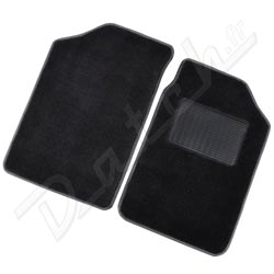CARPET MATS MGF BLACK (PAIR)