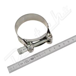 COLLIER (SANGLE/RENFORCE) DURITE/ECHAPPEMENT 55-59mm (INOX)