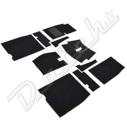 CARPET SET-AHS 58-63 BLK