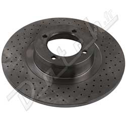 DISQUE DE FREIN MGB (PERCE) PAIRE TRW