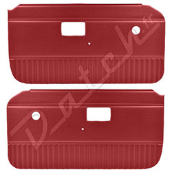 MGB 70-71 DOOR PANEL NO CHRO RED