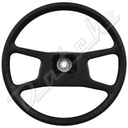 VOLANT DIRECTION 4 BRANCHES NOIR (MINI)