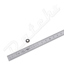 RONDELLE CUVETTE (4mm) SIMPLE (NOIR)