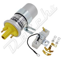 BOBINE 12v (1.5 ohms) CAPTEUR ELECTRONIQUE "LUMENITION" Mega-Spark 4