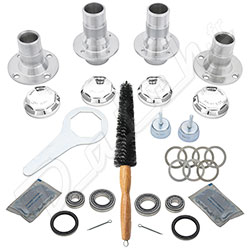  KIT CONVERSION VERS JANTES A RAYONS MGB 1962-1964 (12 TPI) ECROU OCTOGONAL