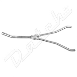 ECHAPPEMENT TWIN BOX TR4A (INTERMEDIAIRE "Y") INOX