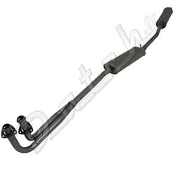 EXHAUST-MGB C/B