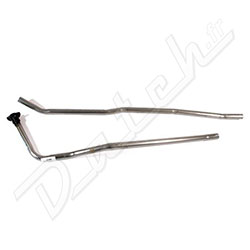 DOWNPIPE D'ECHAPPEMENT HERALD 13/60 (INOX) 2 PIECES