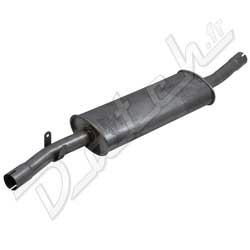 EXHAUST-BOX CENTRE MGB(3PC SY)