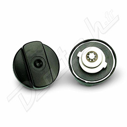 FUEL CAP A CLEF (NOIR) THICK
