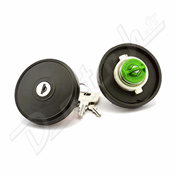 BOUCHON DE RESERVOIR D'ESSENCE NOIR A CLEF (VENTILE)