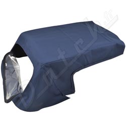 HOOD-Blue(zip window)-Mohair