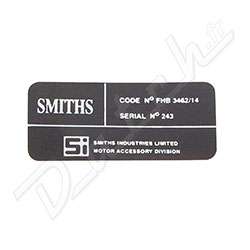 AUTOCOLLANT "SMITHS" CODE FHB3462/14