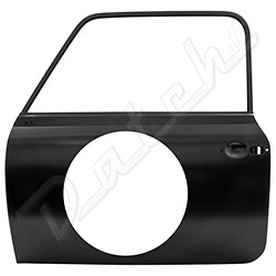 WHITE DOOR CIRCLE STICKER (18")