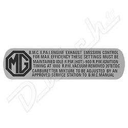 LABEL-EMISSION B USA