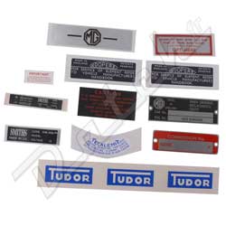 DECAL KIT-MGB RDS 62-65