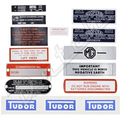 DECAL KIT-MGB RDS 68-69