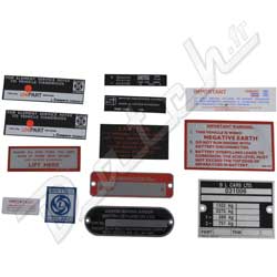 DECAL KIT-MGB RDS 75-80