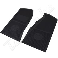 RUBBER OVERMATS 3 SYNCHROS (PAIR) "MG" LOGO